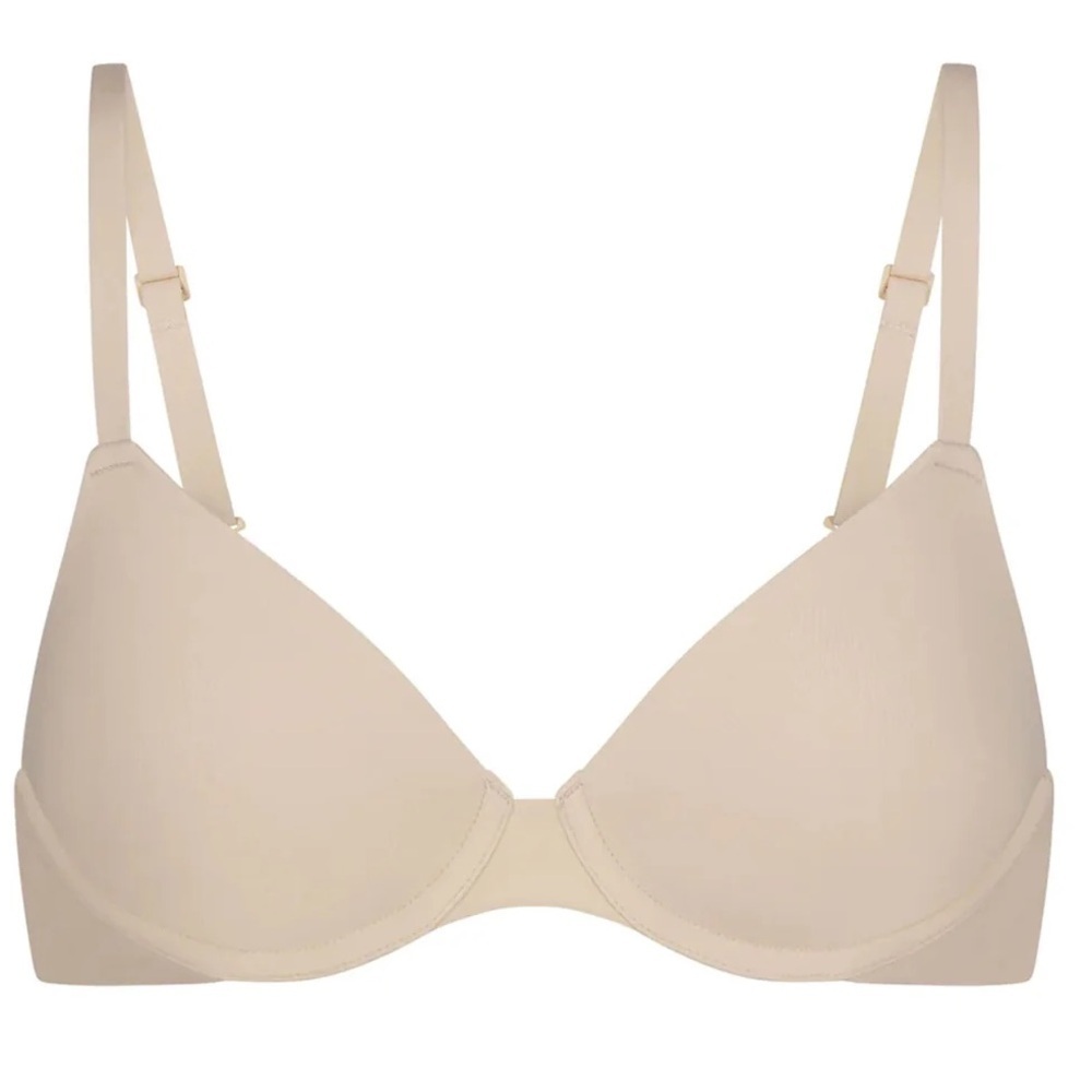 SKIMS Fits Everybody T-SHIRT DEMI BRA | COLOR: Sand | NEW/NWT!!!🤎